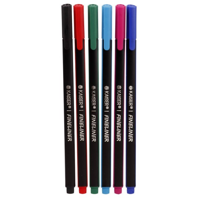 روان نویس کایزر Kaiser SK807 0.4mm بسته ۶ عددی