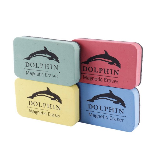 تخته پاک کن مغناطیسی Dolphin بسته ۱۲ عددی