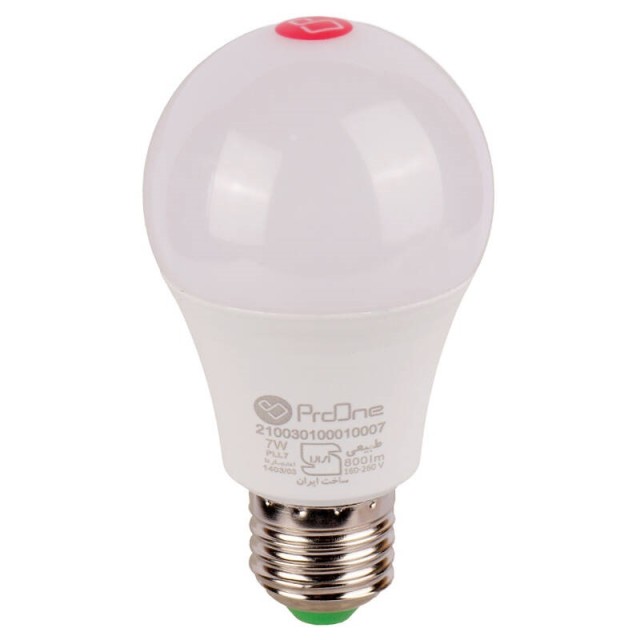 لامپ حبابی LED پرووان ProOne PLL7 E27 7W