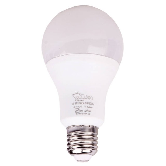 لامپ حبابی LED دونیکو Doniko E27 15W