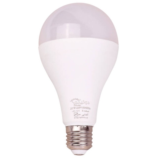 لامپ حبابی LED دونیکو Doniko E27 20W