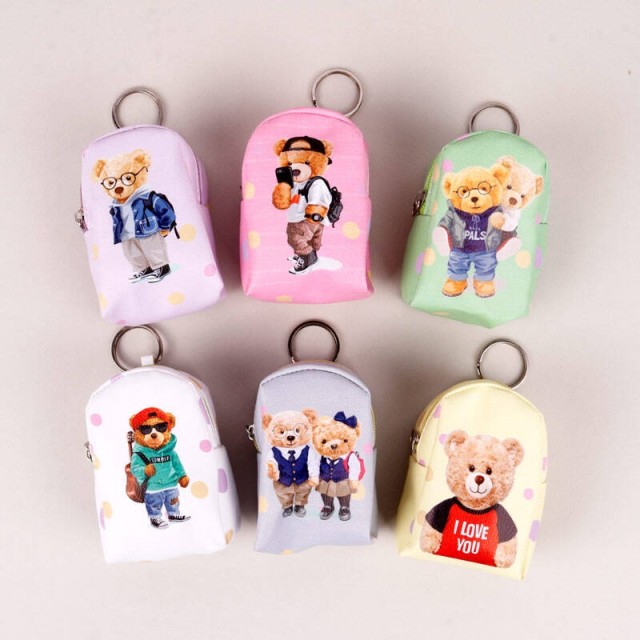 کیف کوله ای هندزفری تدی و میقولی