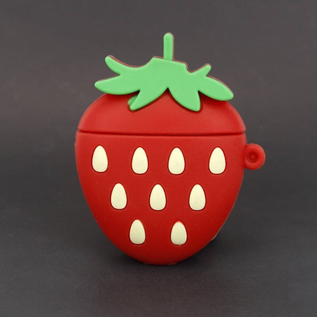 محافظ ایرپاد سیلیکونی عروسکی توت فرنگی