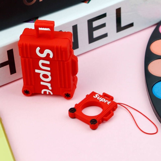 محافظ ایرپاد سیلیکونی چمدانی قرمز SUP