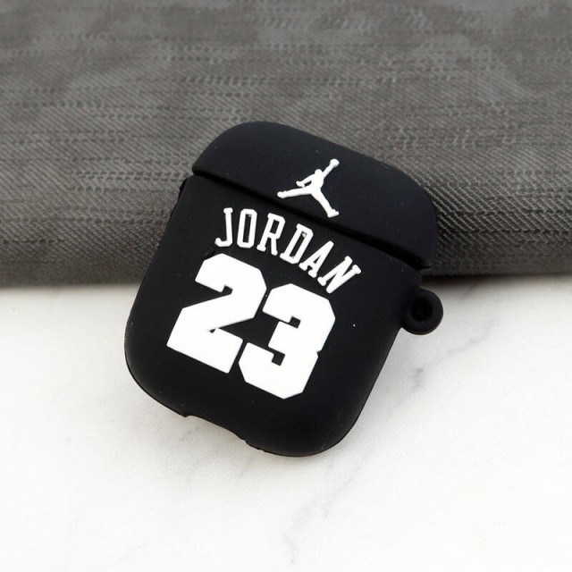 محافظ ایرپاد سیلیکونی طرح Jordan 23 مشکی