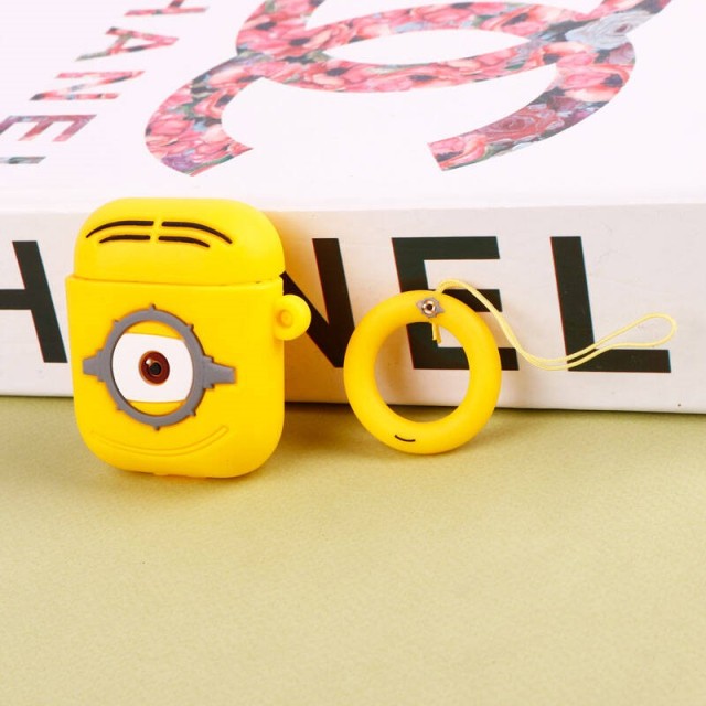 محافظ ایرپاد سیلیکونی عروسکی مینیون تک چشم