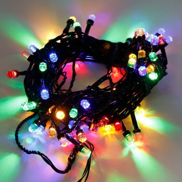 ریسه ۸۰ لامپ سوزنی برقی ۸٫۵ متری