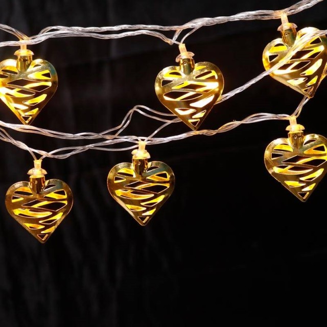 ریسه طرح قلب آفتابی ۳٫۷ متری