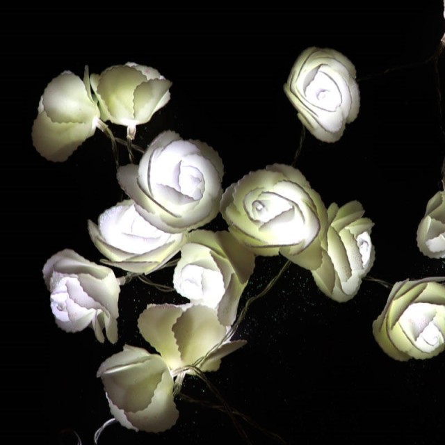 ریسه طرح گل فومی اکلیل دار آفتابی طول 2 متر