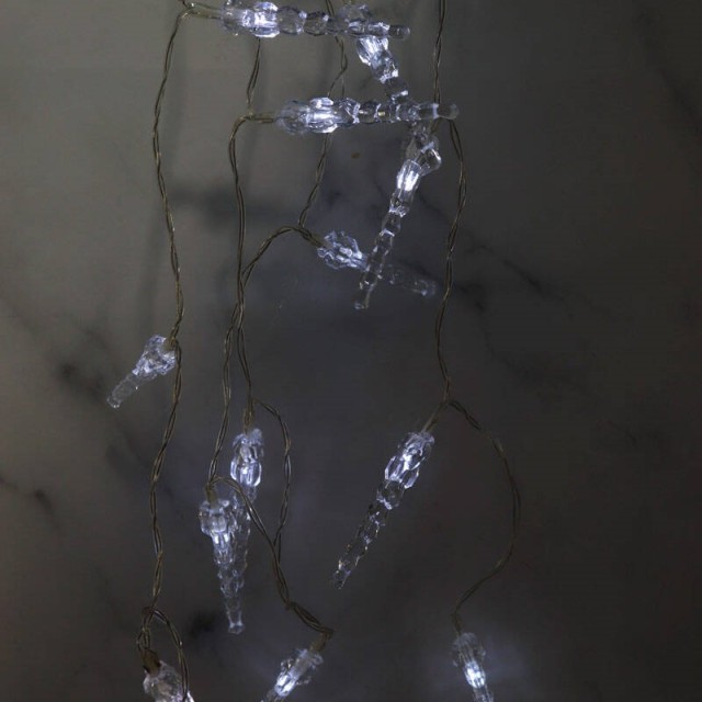 ریسه طرح قندیل باتری خور مهتابی طول 2 متر