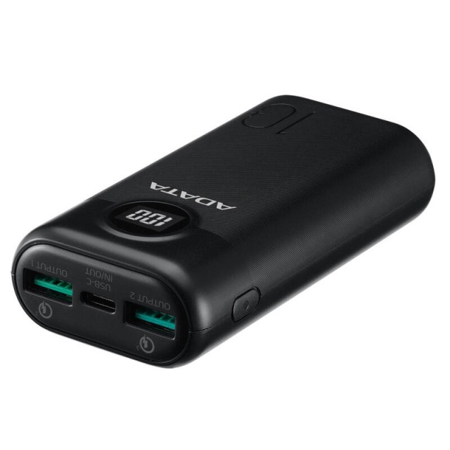 پاور بانک فست شارژ ۱۰۰۰۰ ای دیتا ADATA P10000QCD QC3 PD 22.5W