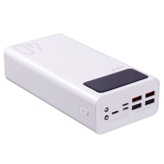 پاور بانک فست شارژ ۴۰۰۰۰ هیسکا Hiska LP-440 10.5W