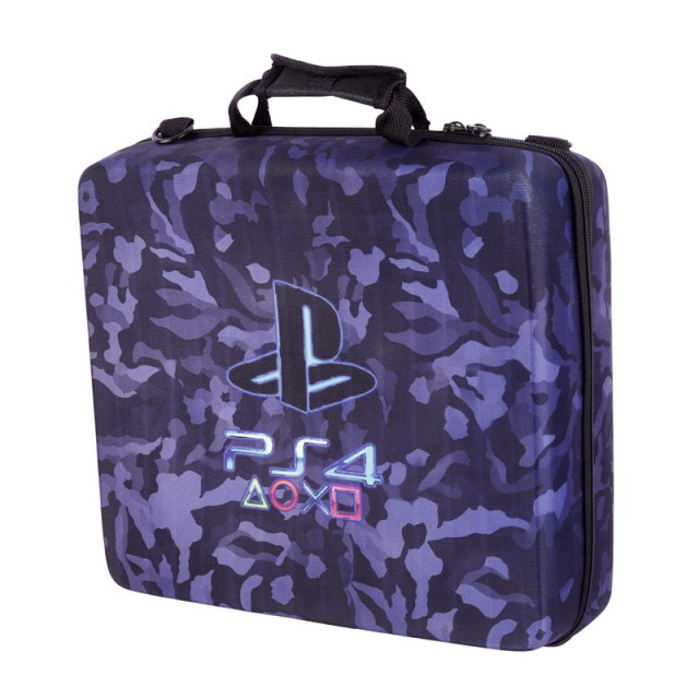 کیف کنسول بازی PS4 طرح چریکی بنفش