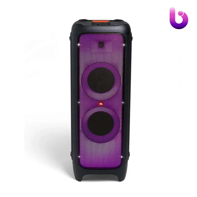 اسپیکر چمدانی بلوتوثی رم و فلش خور Leitu Party Box 1000 TWS + میکروفون و ریموت کنترل