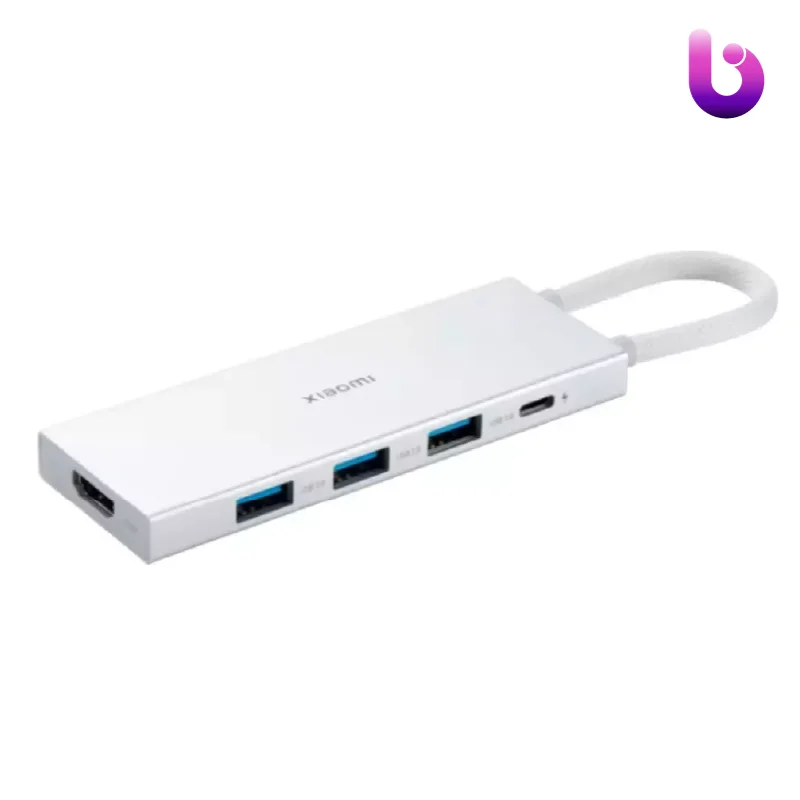 هاب 5 پورت شیائومی Xiaomi Type C 5 in 1 Docking Station XDMS05YM