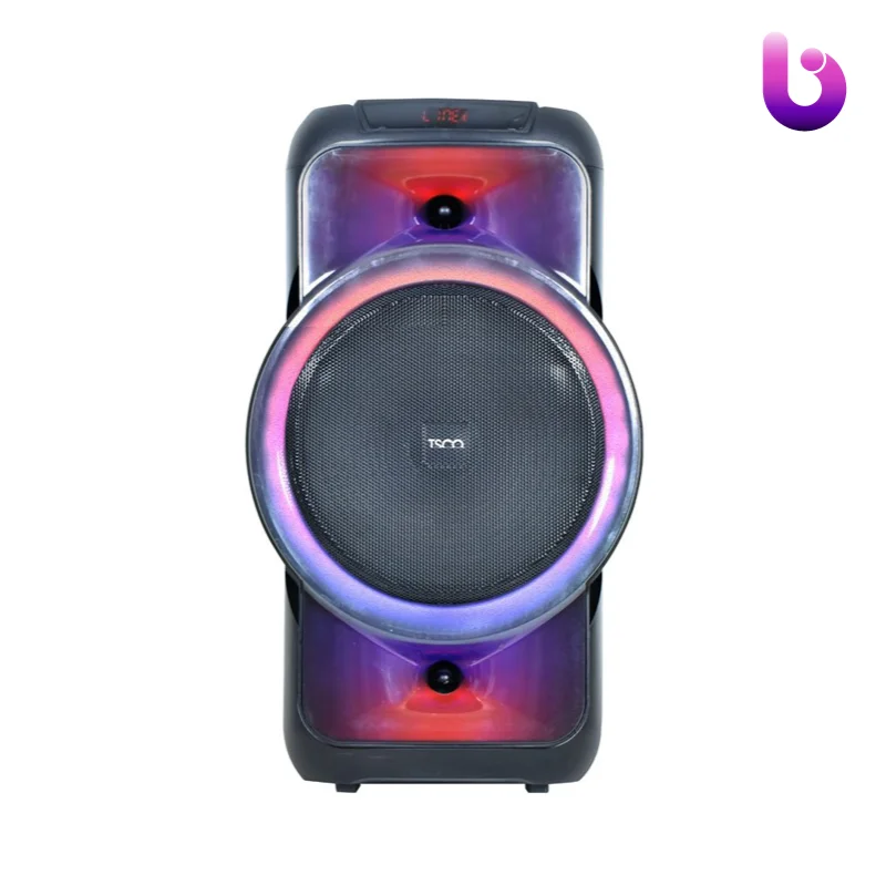 اسپیکر چمدانی بلوتوثی رم و فلش خور تسکو TSCO TS 1902 + میکروفون و ریموت کنترل