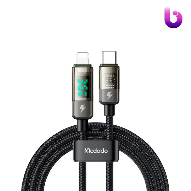کابل تبدیل فست شارژ Mcdodo CA-3600 Type-C To Lightning 3A PD 36W 1.2m