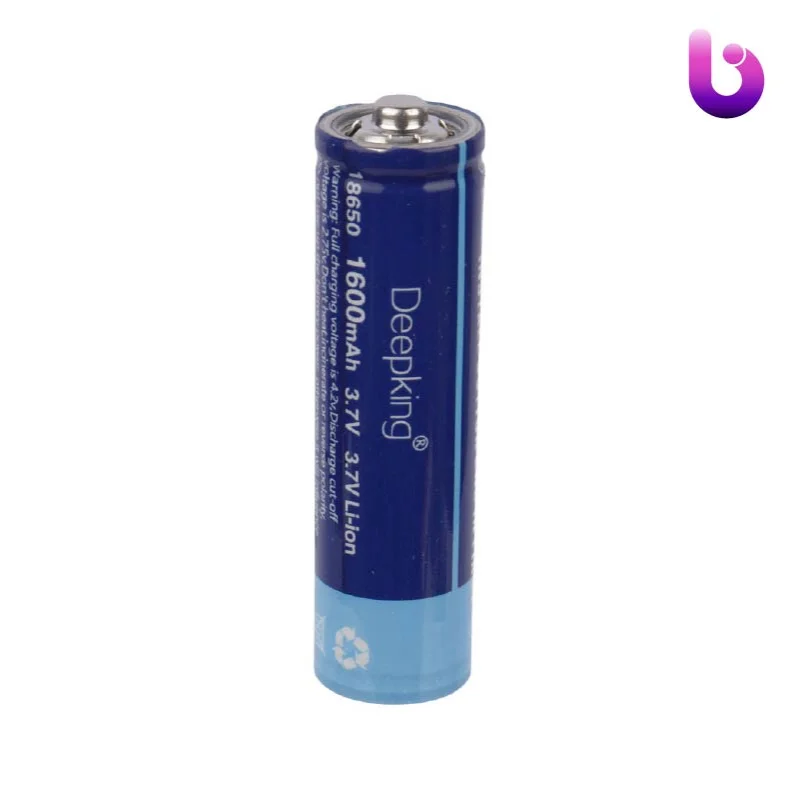 باتری لیتیومی شارژی Deepking 18650 1600mAh