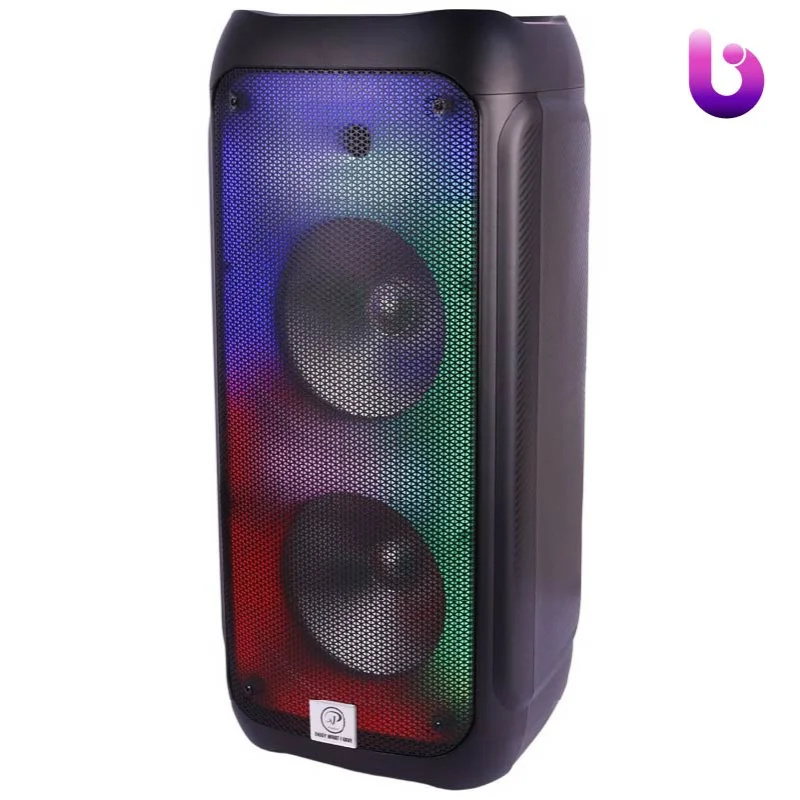 اسپیکر چمدانی بلوتوثی رم و فلش خور XP-Product XP-ME1116C + میکروفون و ریموت کنترل