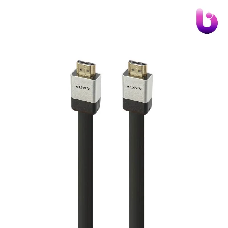 کابل اورجینال Sony 3D Flat HDMI 4K 2m