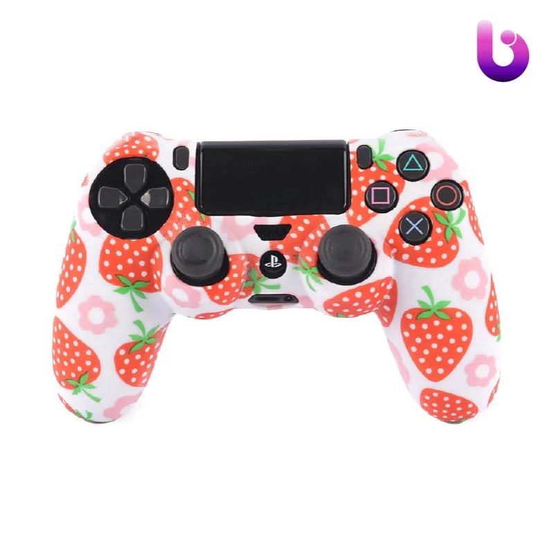 روکش دسته بازی PS4 طرح توت فرنگی