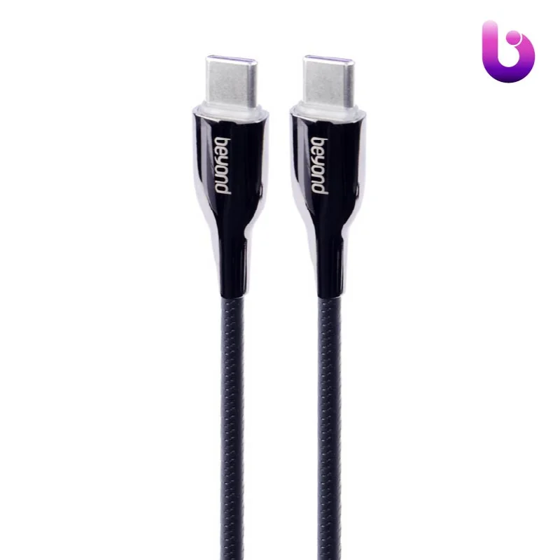 کابل تبدیل فست شارژ Beyond BCC-542 Type-C To Type-C 3A 60W 2m