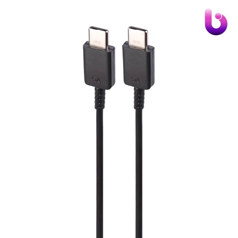 کابل تبدیل فست شارژ Samsung EP-DN980 Type-C to Type-C 5A 1m