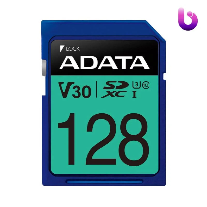 رم اس دی 128 گیگ ای دیتا ADATA Premier Pro V30 U3 C10 100MB/s