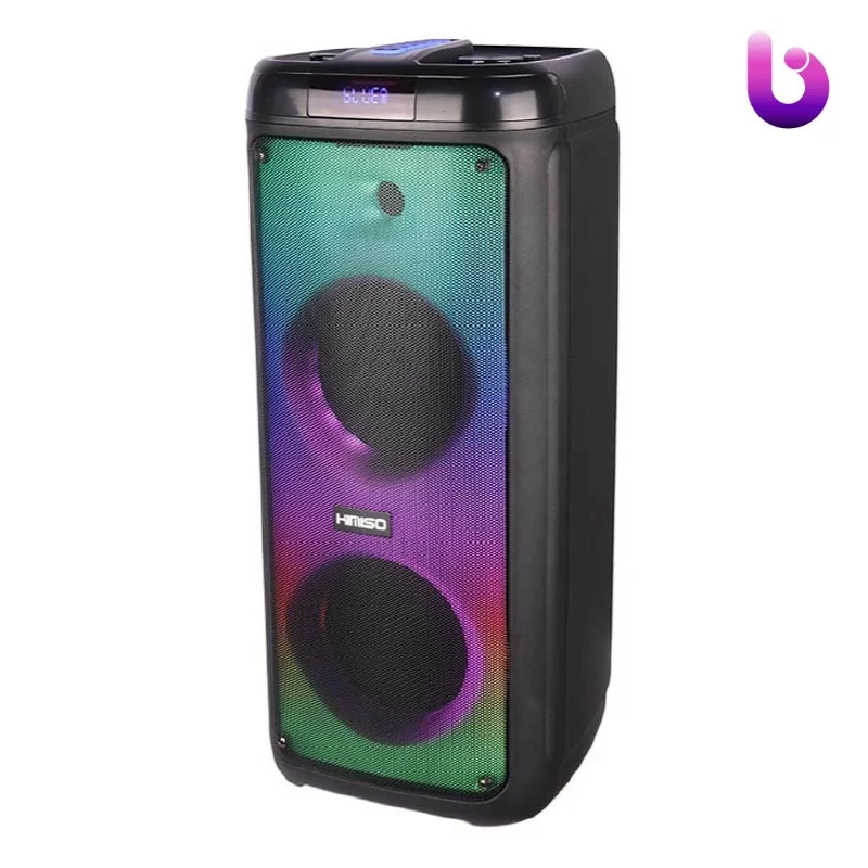 اسپیکر چمدانی بلوتوثی رم و فلش خور Kimiso QS-4219 + میکروفون و ریموت کنترل