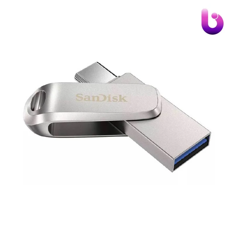 فلش 512 گیگ سن دیسک SanDisk Dual Drive Luxe OTG Type-C USB3.2