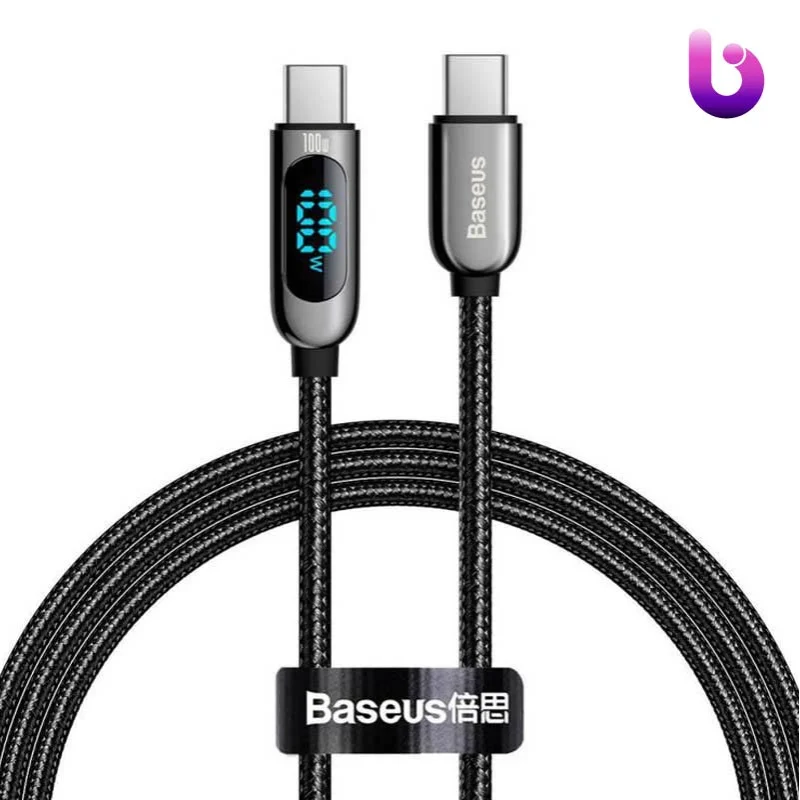 کابل تبدیل فست شارژ Baseus CATSK-B Type-C to Type-C 5A 100W 1m