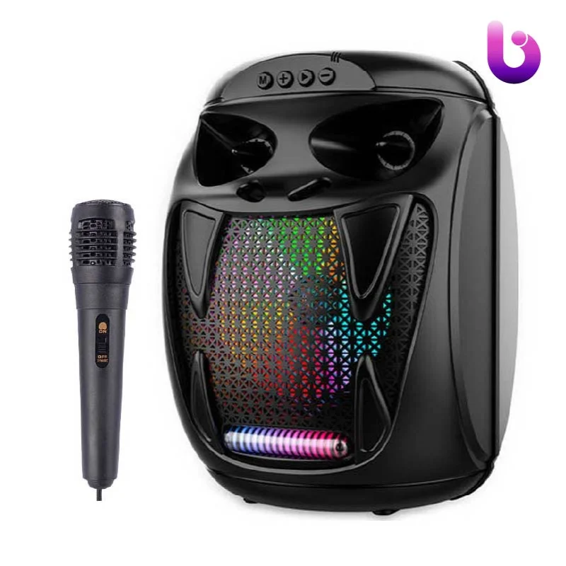 اسپیکر بلوتوثی فلش خور Sing-E ZQS8137 + میکروفون