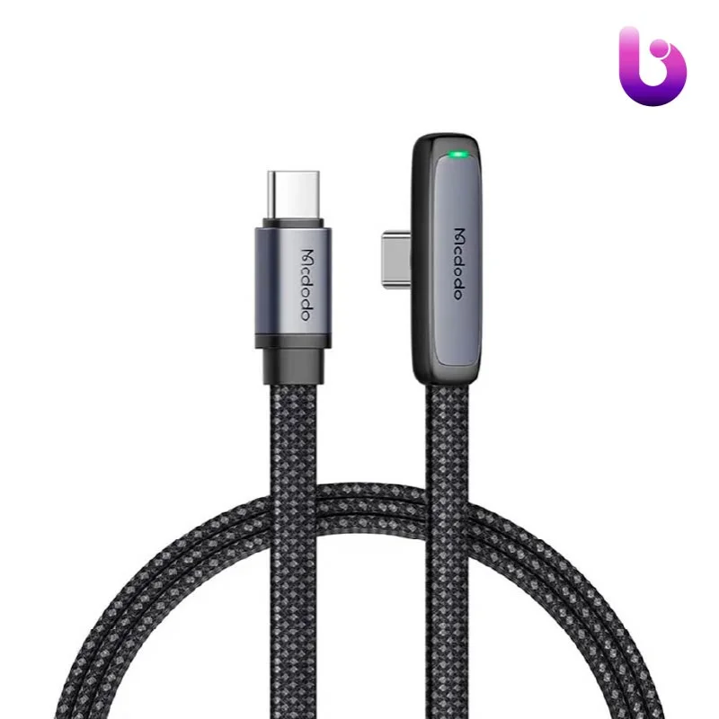 کابل تبدیل فست شارژ Mcdodo CA-3361 Type-C To Type-C 3.25A PD 65W 1.8m یکسر L