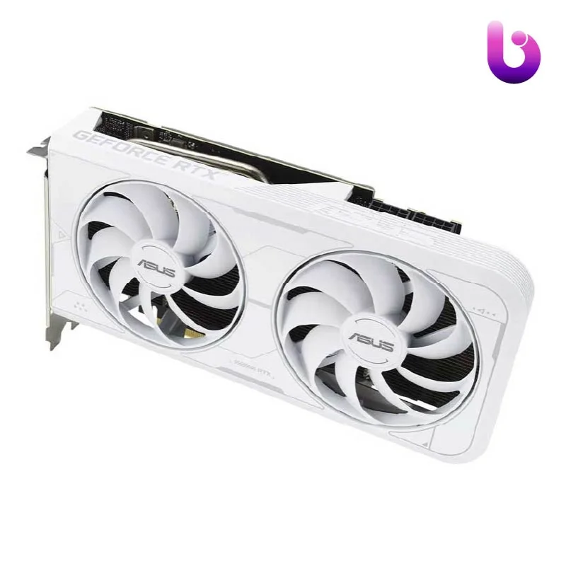 کارت گرافیک ASUS Dual GeForce RTX 3060Ti White 8GB GDDR6X 256Bit