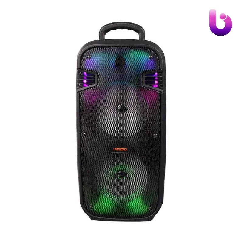 اسپیکر چمدانی بلوتوثی رم و فلش خور Kimiso QS-4227 + میکروفون و ریموت کنترل