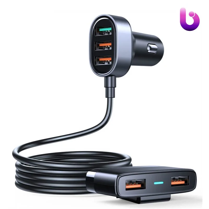 شارژر فندکی جویروم Joyroom JR-CL03 Pro همراه کابل اکستنشن توان 45 وات