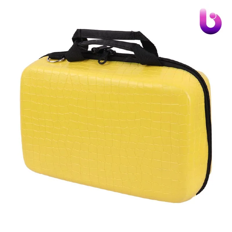 کیف کنسول بازی XBOX Series S چرمی پوست ماری زرد