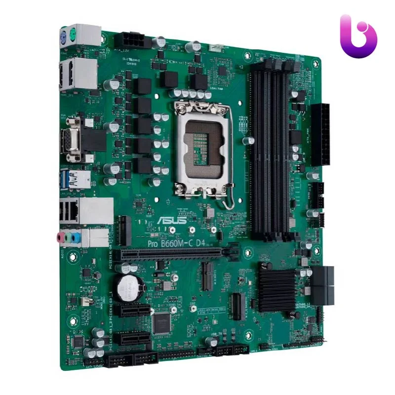 مادربرد ایسوس ASUS Pro B660M-C D4-CSM DDR4 LGA 1700