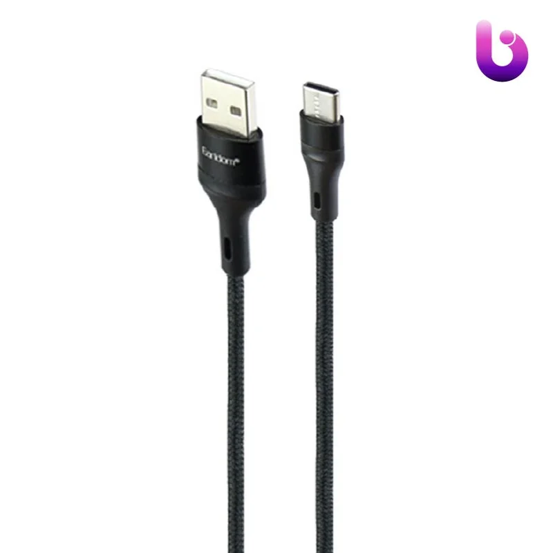 کابل تایپ سی فست شارژ Earldom EC-160C 2.4A 1m