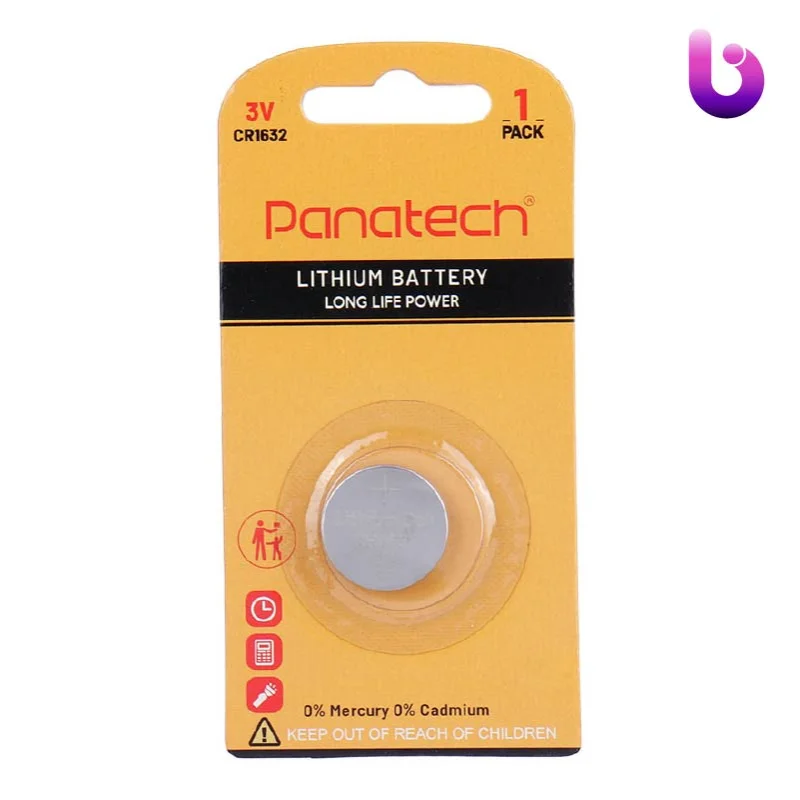 باتری سکه ای Panatech CR1632