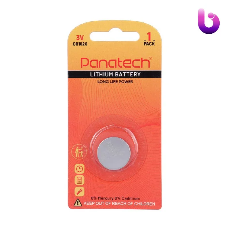 باتری سکه ای Panatech CR1620