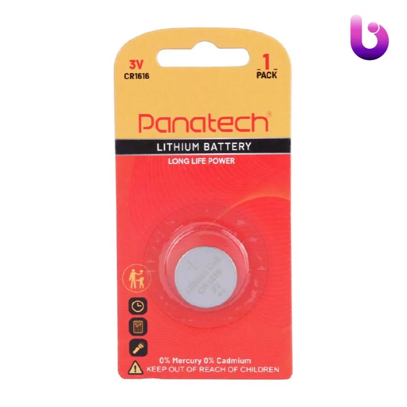 باتری سکه ای Panatech CR1616