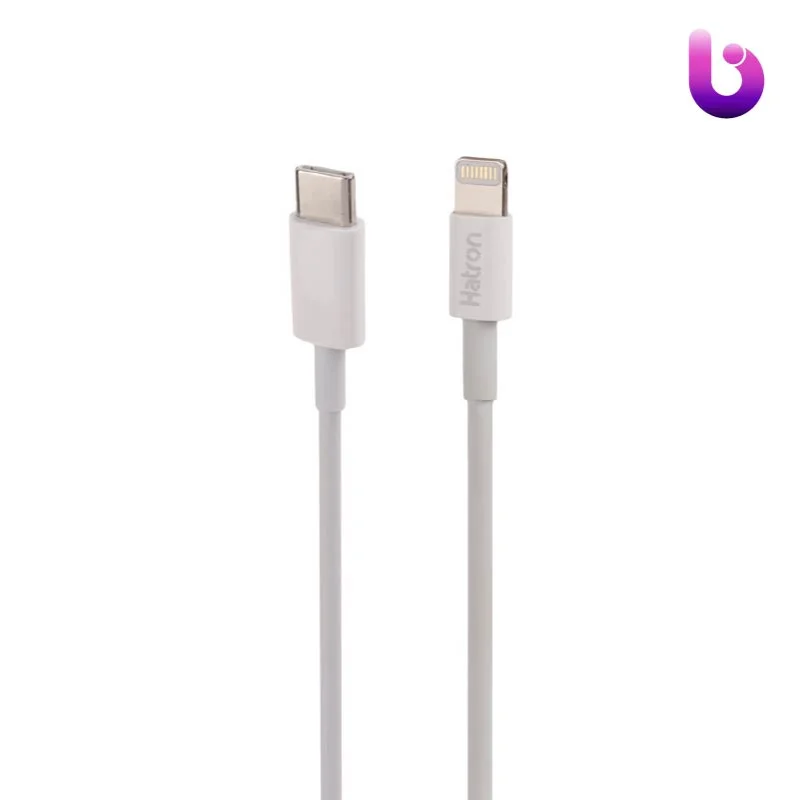کابل تبدیل فست شارژ Hatron HC365I Type-C To Lightning 2.4A 1m