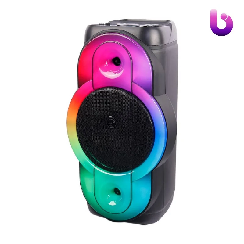 اسپیکر چمدانی بلوتوثی رم و فلش خور XP-Product XP-M1218A + میکروفون و ریموت کنترل