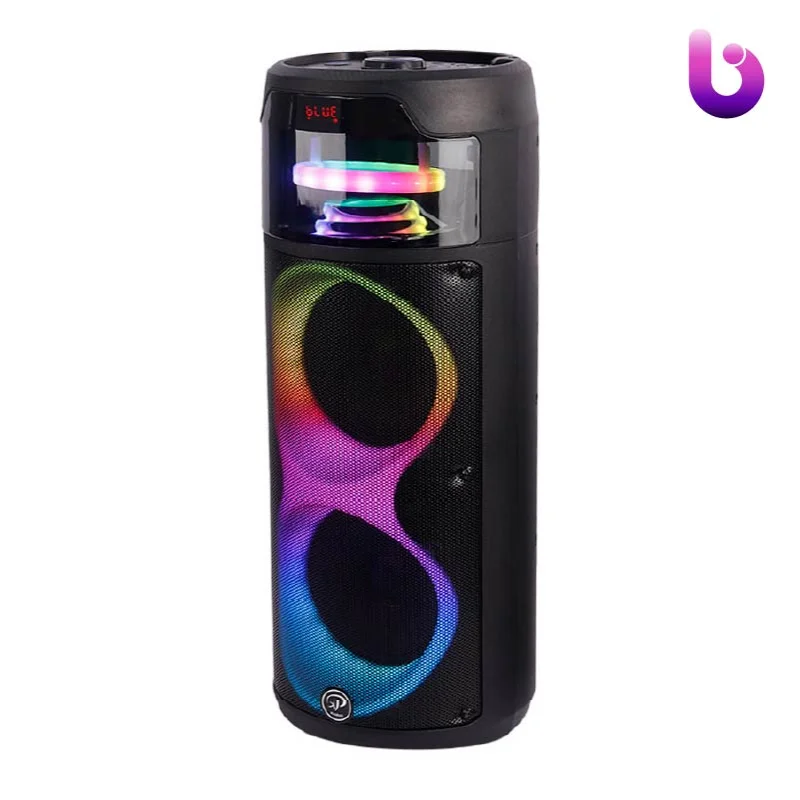 اسپیکر چمدانی بلوتوثی رم و فلش خور XP-Product XP-M1215A + میکروفون و ریموت کنترل