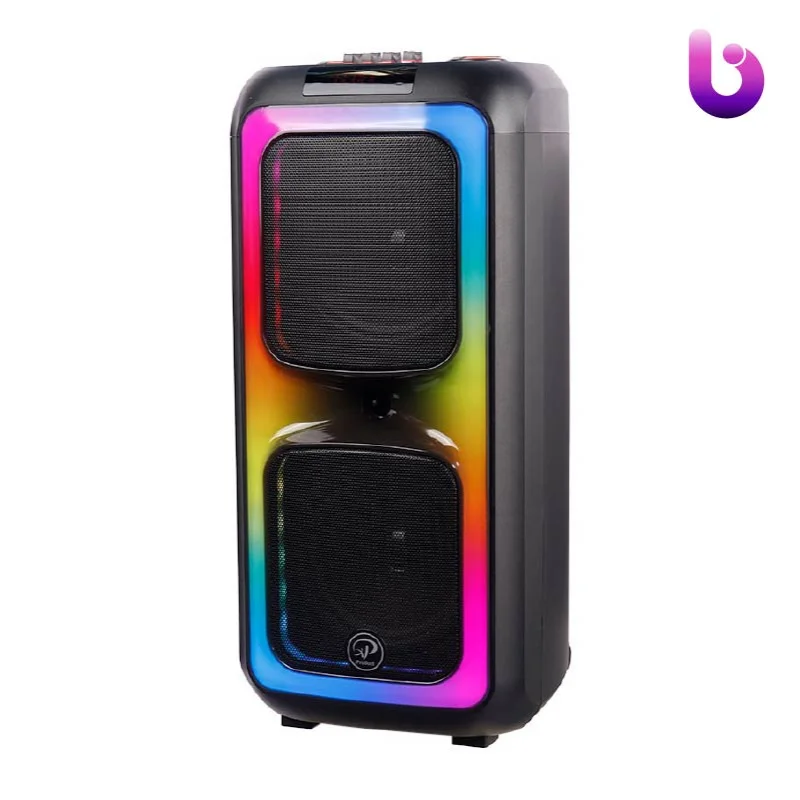 اسپیکر چمدانی بلوتوثی رم و فلش خور XP-Product XP-M1212A + میکروفون و ریموت کنترل