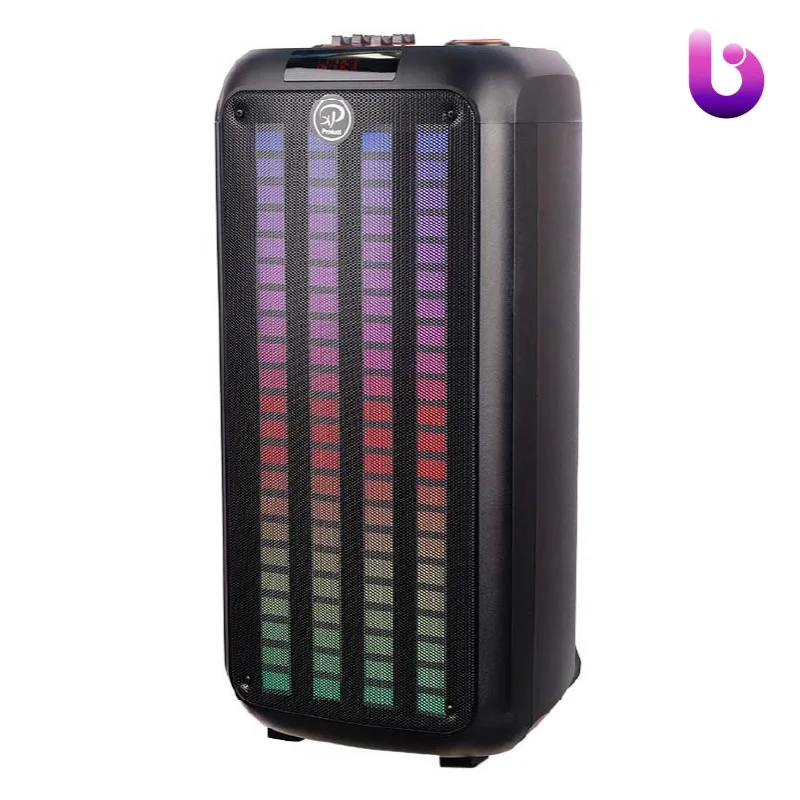 اسپیکر چمدانی بلوتوثی رم و فلش خور XP-Product XP-M1211A + میکروفون و ریموت کنترل