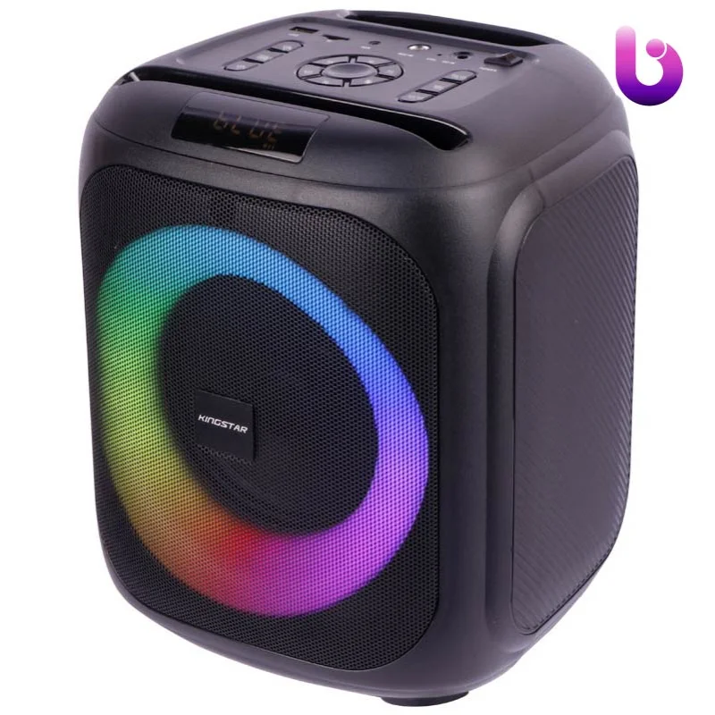 اسپیکر بلوتوثی رم و فلش خور Kingstar KBS485 + میکروفن و ریموت کنترل