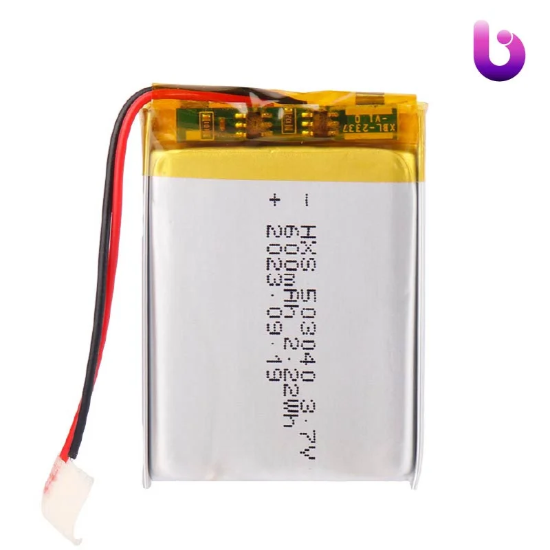 باتری لیتیوم 600mAh 5*30*40mm 503040