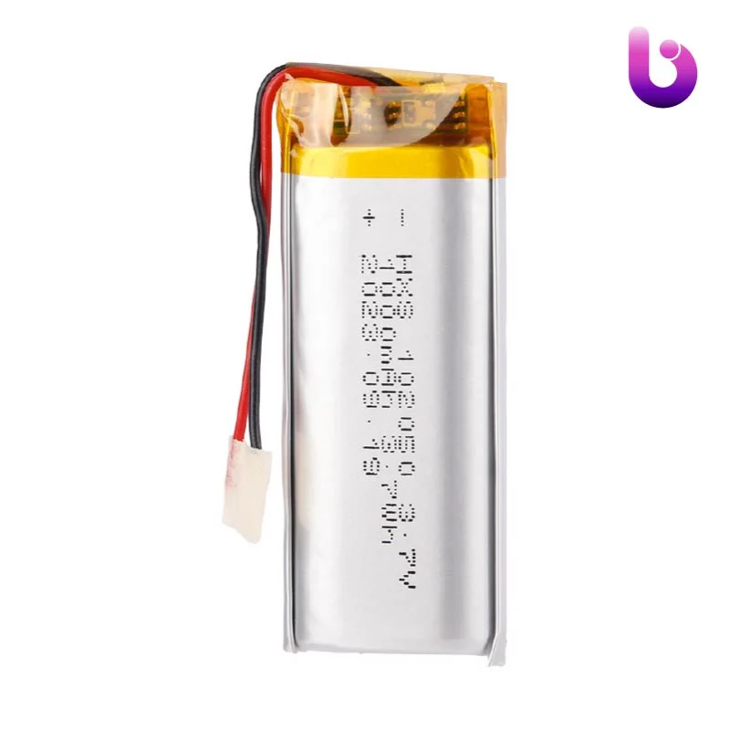باتری لیتیوم 1000mAh 10*20*50mm 102050